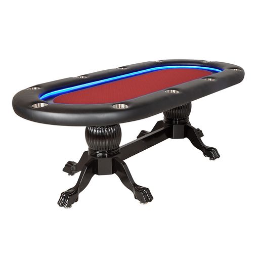 Elite Alpha 94" LED Poker Table image -  Champion Table Tech