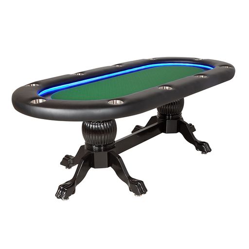 Elite Alpha 94" LED Poker Table image -  Champion Table Tech 